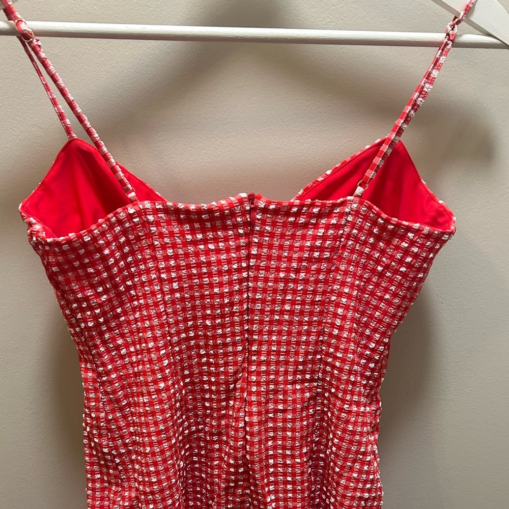 Resa x Joelle fletcher collab Joelle gingham mini dress.NWOT - Picture 4 of 6